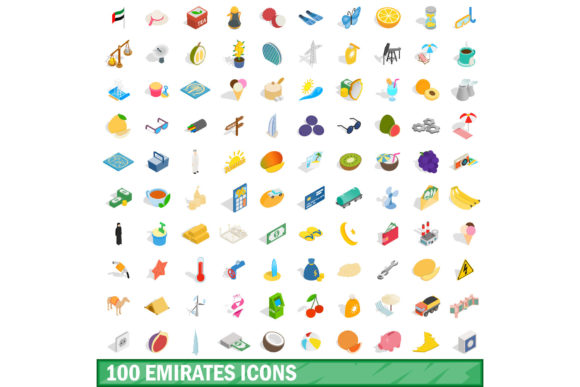 100 Emirates Icons Set: A Comprehensive Guide for Design Professionals