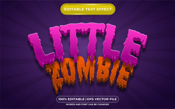 Little Zombie 3d Editable Text Effect: A Practical Evaluation