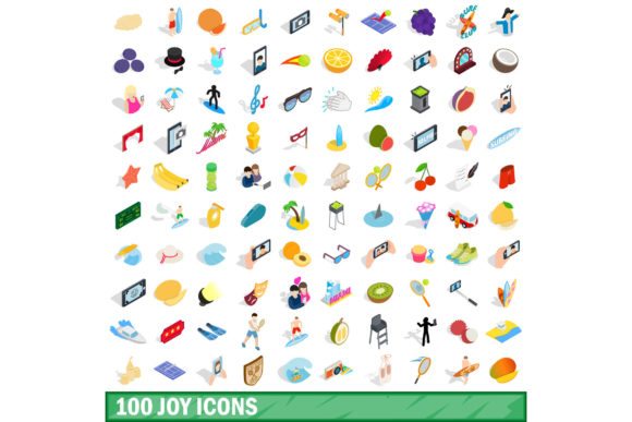 The Evolution of Visual Storytelling: Integrating the 100 Joy Icons Set, Isometric 3d Style into Modern Workflows